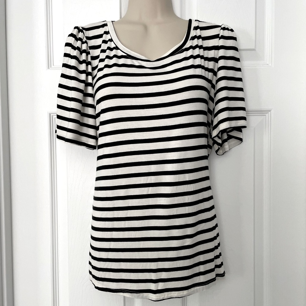 Black & White StripedTop